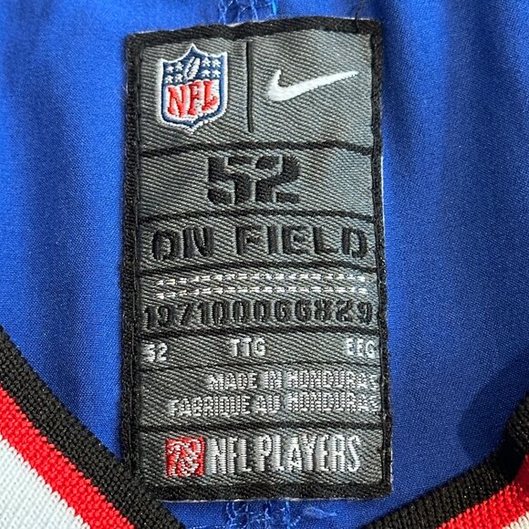 Tremaine Edmunds NFL Buffalo Bills Jersey #49 Nike Players On Field Size 52 - Picture 2 of 13